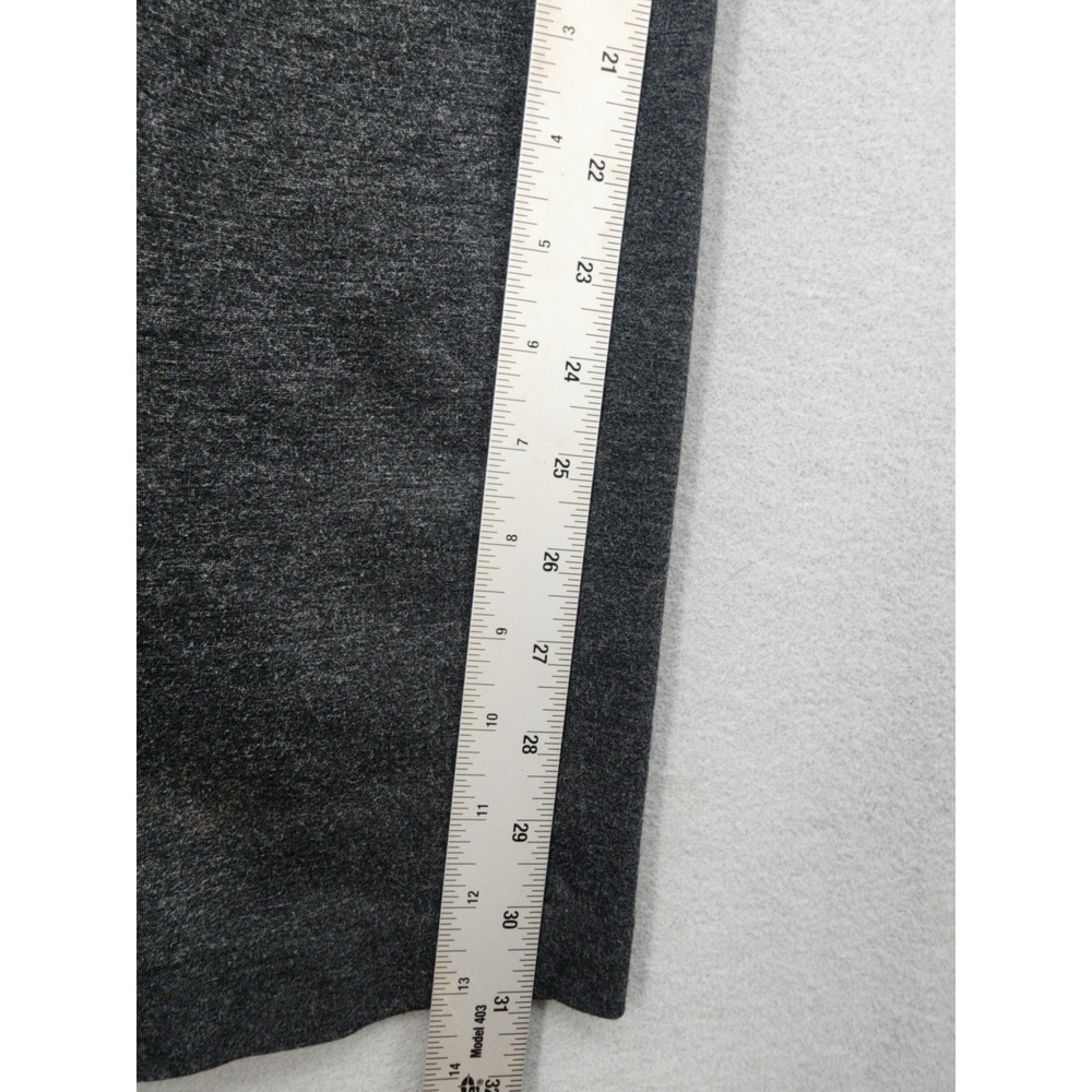 J. Jill Ponte Slim Leg Pants Gray Charcoal Heather Pull On Trousers Large Tall - Picture 10 of 11